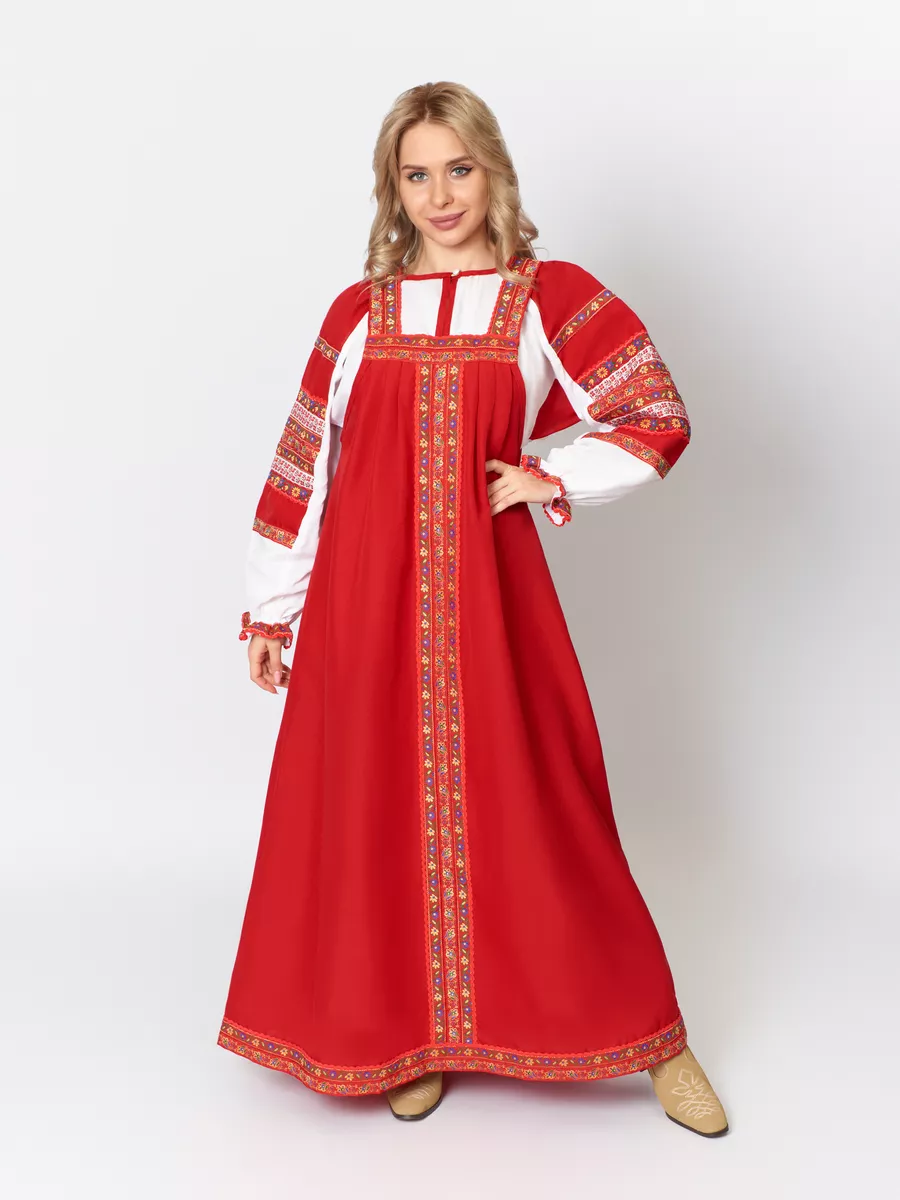 Сарафан русский народный
