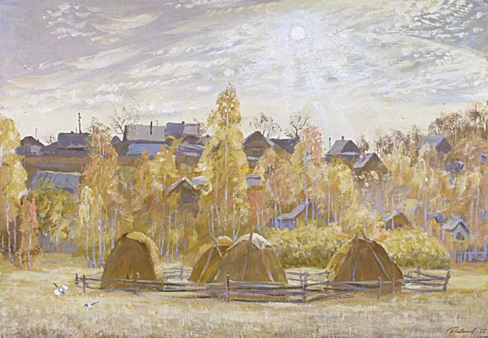 картина "Курган"